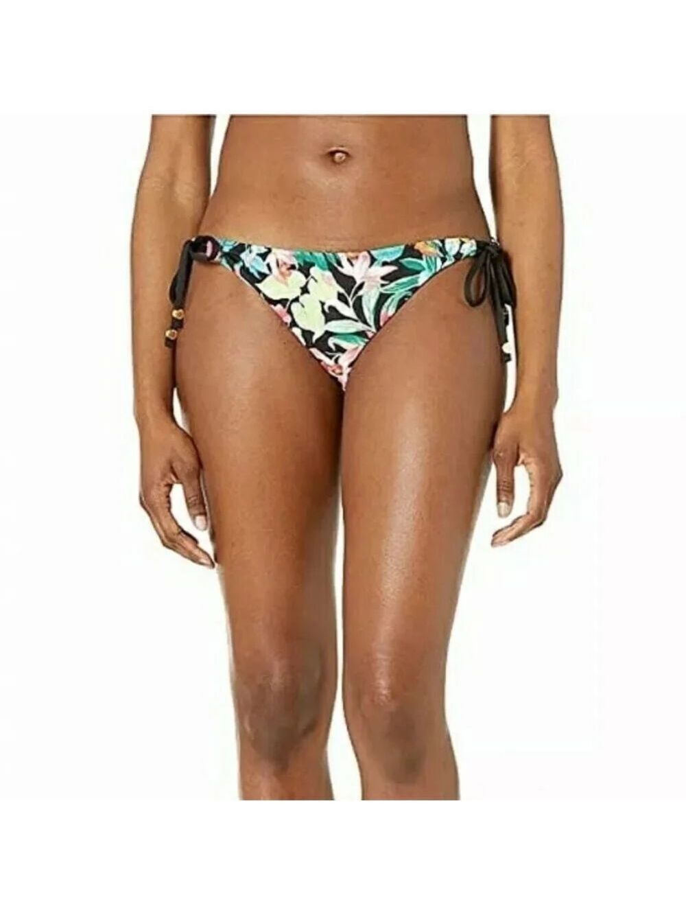 Tommy Bahama Fleur De Flora Reversible Bottoms NWT S Black